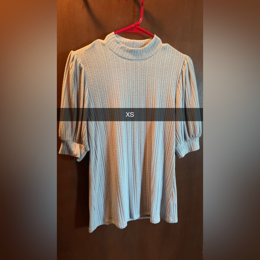 Elegant light grey Women's Top